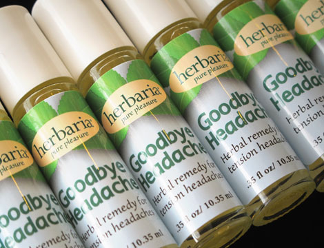 Gently roll your headache away, naturally