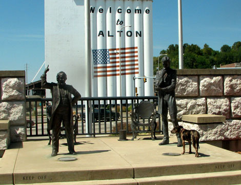Lincoln Douglas Square, Alton, Illinois