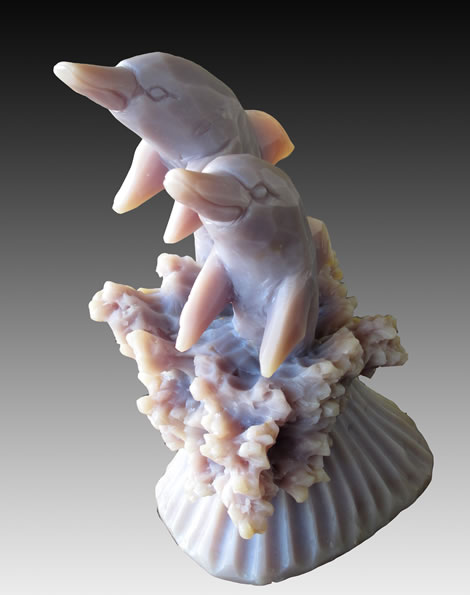 Dolphin Soap Sculpture