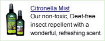 Herbaria's all natural Citronella Mist insect repellent
