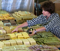 Venus uses herbaria lavender oatmeal soap
