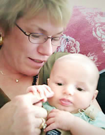 mother with baby photo
