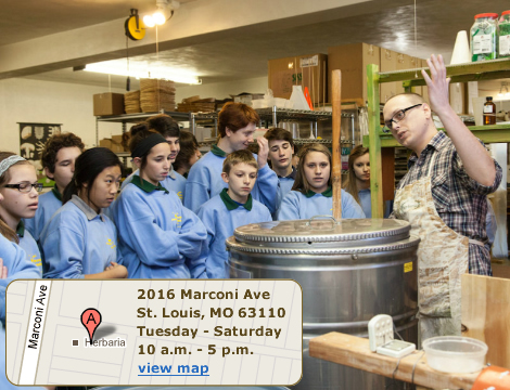 Herbaria's store is located at 2016 Marconi, on the Hill in St. Louis