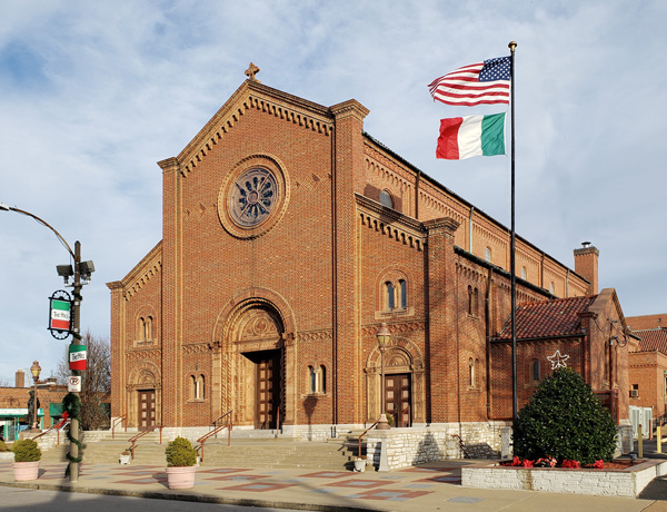 St. Ambrose Romaan Catholic Church on The Hill in St. Louis