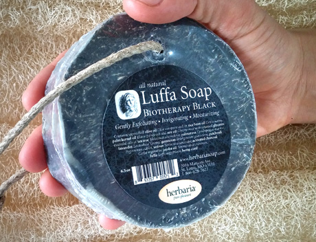 Biotherapy Black Luffa Soap