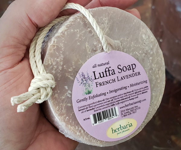 French Lavender Luffa Soap