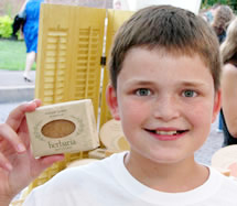 Alec Kirk loves the smell of Herbaria Avocado Lemon soap