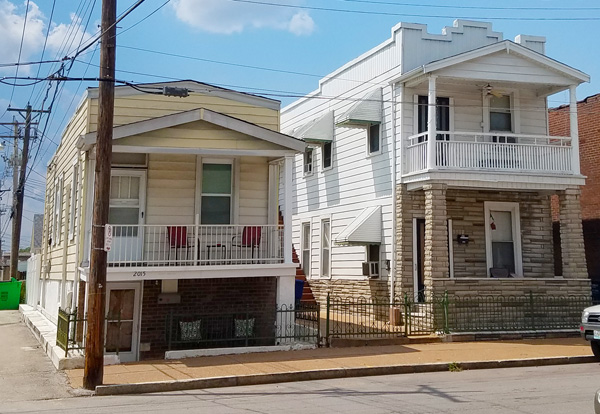 Houses on The Hill in St. Louis