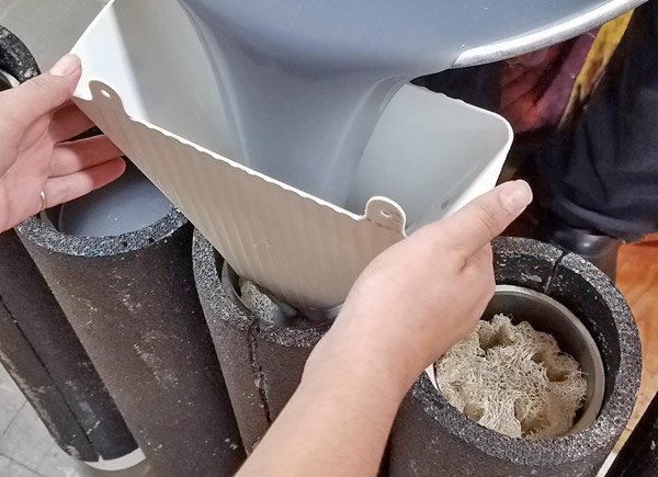 making luffa soaps loofah Soap